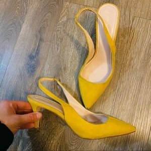 🇺🇸MANGO Slingback Kitten Heels